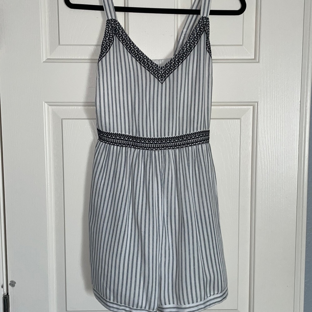 Japna blue/white body suit